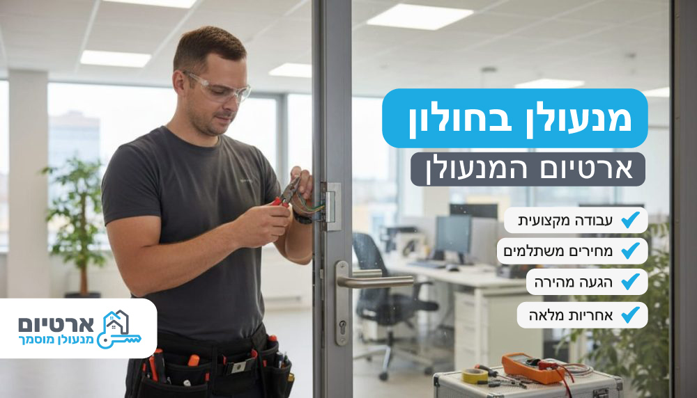 מנעולן בחולון מנעולן מקצועי בחולון