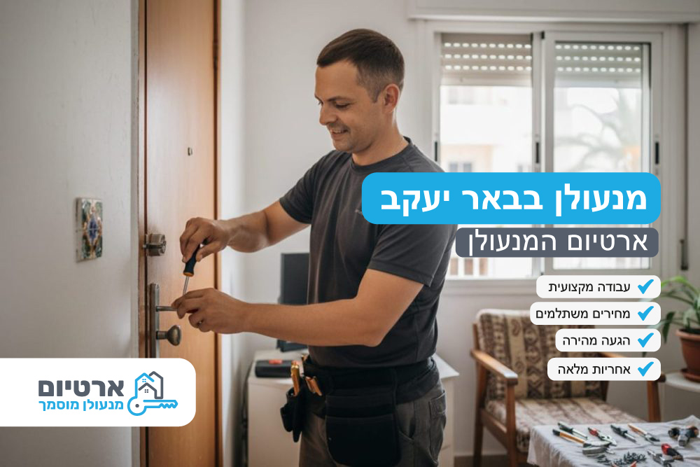 מנעולן בבאר יעקב מקצועי ואמין מנעולן בבאר יעקב מקצועי ואמין