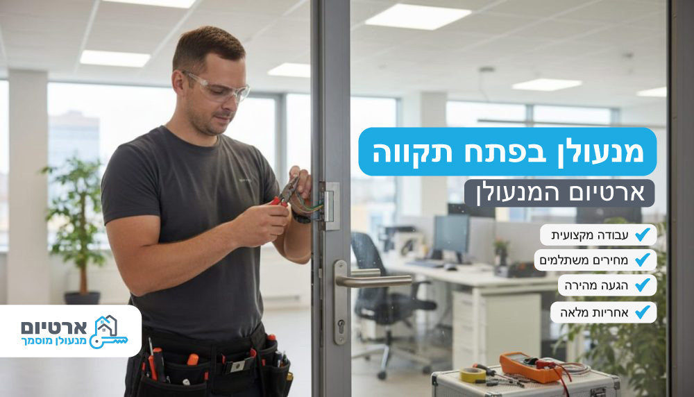 מנעולן בפתח תקווה - ארטיום מנעולן בפתח תקווה - ארטיום